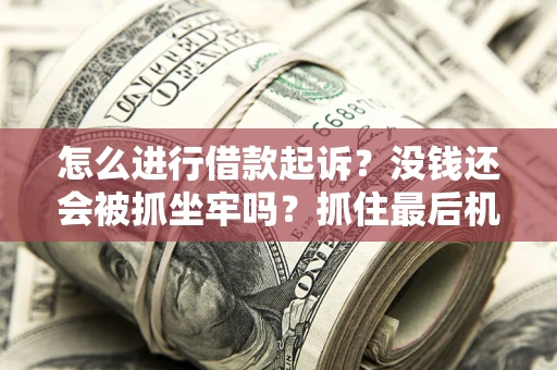 北京怎么进行借款起诉？没钱还会被抓坐牢吗？抓住最后机会！