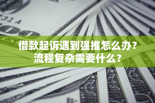 北京借款起诉遇到强推怎么办？流程复杂需要什么？