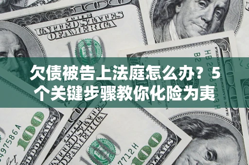 北京欠债被告上法庭怎么办？5个关键步骤教你化险为夷