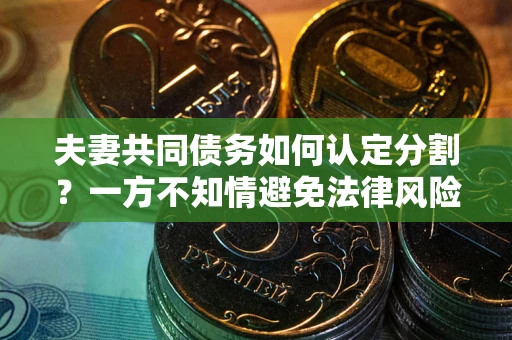 北京夫妻共同债务如何认定分割？一方不知情避免法律风险必看！